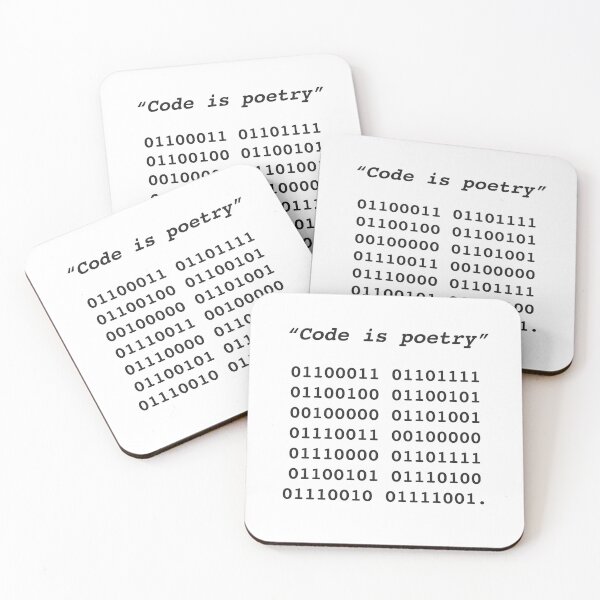 Item preview, Code is Poetry designed and sold by Code  Monkeys.