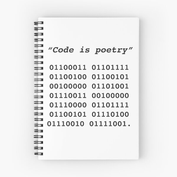 Item preview, Code is Poetry designed and sold by Code  Monkeys.
