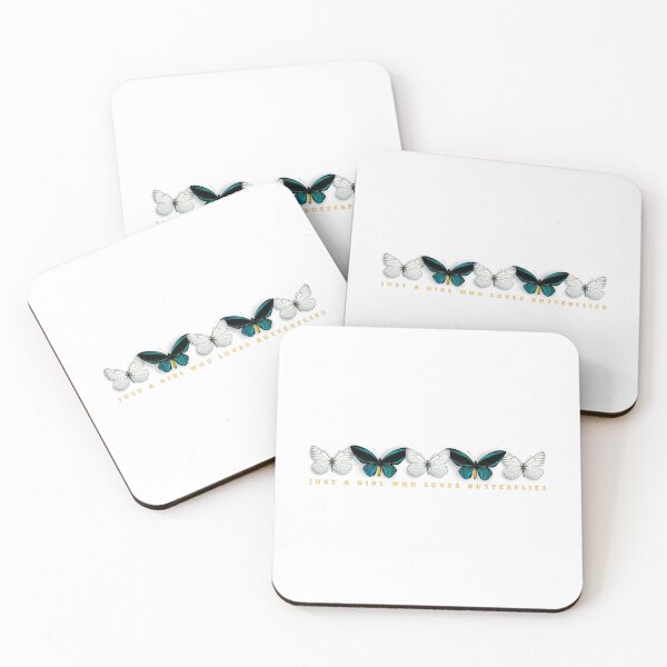Item preview, A Girl Who Loves Butterflies | Nature Lover | Scintillating Glitter designed and sold by SW Longwave.