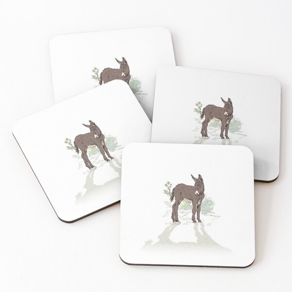 Item preview, Baby Burro | Wild Donkey Drawing | Funny Animals designed and sold by SW Longwave.