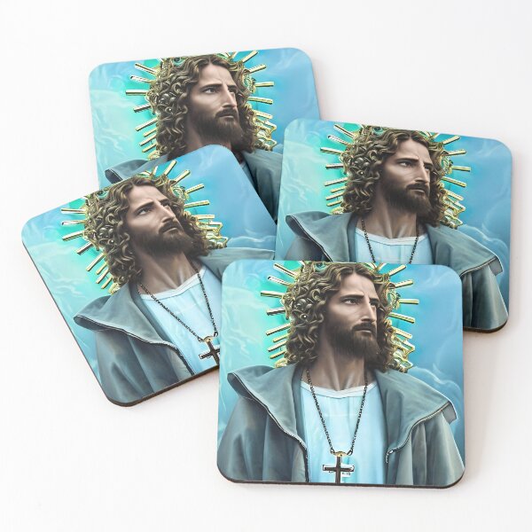 Item preview, Fresh Jesus in Hoodie T-shirt and Cross Necklace designed and sold by RTMDCreative.
