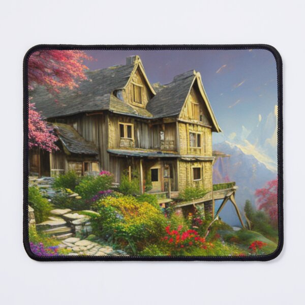 Item preview,   Enchanted Mountain Abode designed and sold by HOMEDESIGNPRINT.