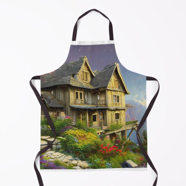 Item preview,   Enchanted Mountain Abode designed and sold by HOMEDESIGNPRINT.