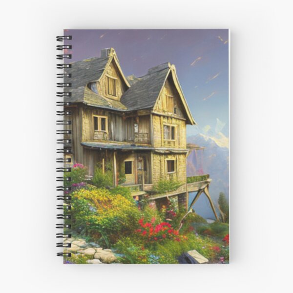 Item preview,   Enchanted Mountain Abode designed and sold by HOMEDESIGNPRINT.