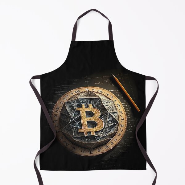 Item preview, AI 3D Bitcoin Art Mathematical Rules 3 with Pencil designed and sold by Ale-Del-Con.
