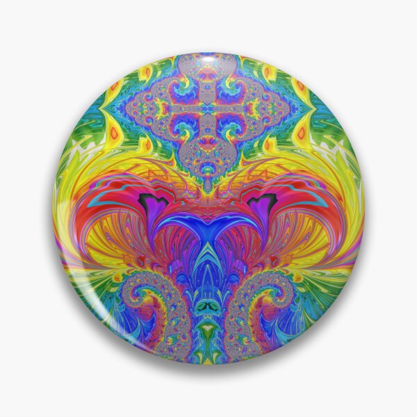 Item preview, Fractal Flower Pattern, fantasy art designed and sold by LoneAngel.