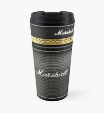 Taza de viaje Amplificador de amplificador de color negro y gris