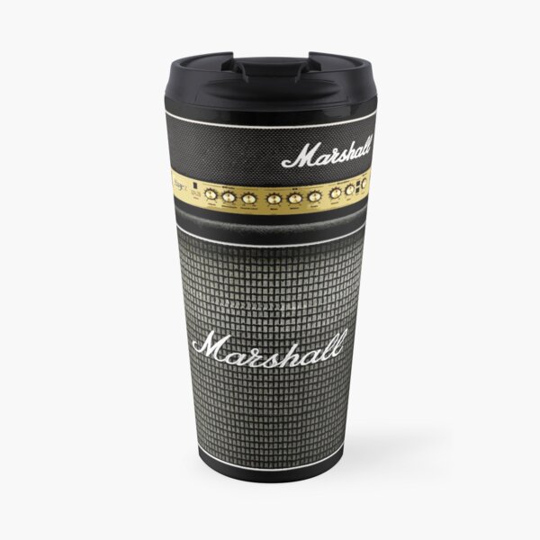 Black and gray color amp amplifier Travel Mug