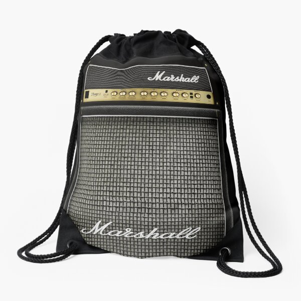 Amplificador de amplificador de color negro y gris Mochila saco