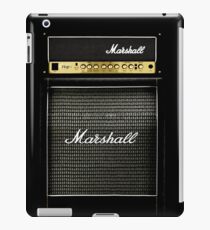 Black and gray color amp amplifier iPad Case/Skin