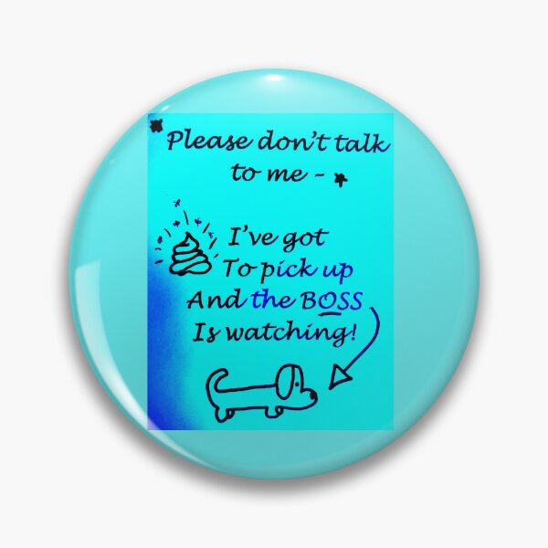 Item preview, THE DOG IS THE BOSS designed and sold by mymumsart.