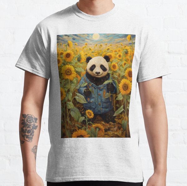 Item preview, Panda Journey-Sunflower Encounter designed and sold by Evelyn  Carter.