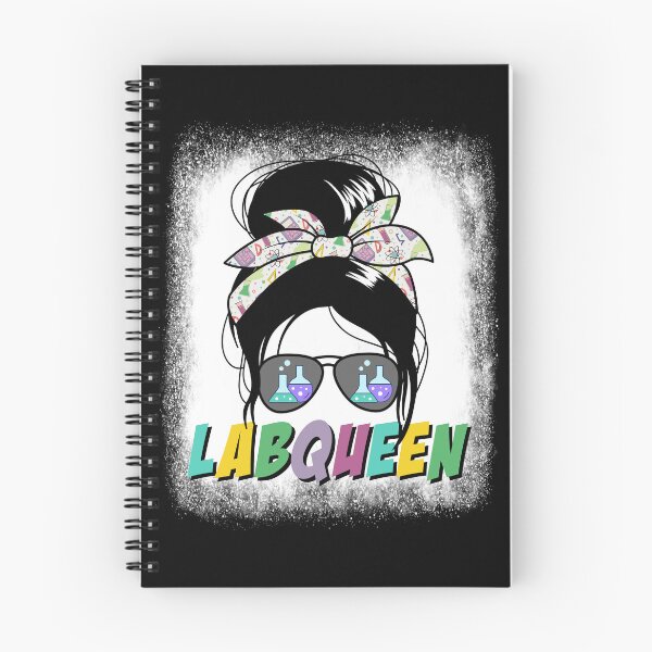 Item preview, Lab Queen Messy Bun Women's Science Lab Tech Lab Week Gear designed and sold by DynamicDesign.