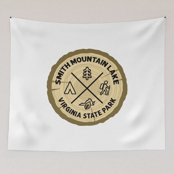 Item preview, Smith Mountain Lake State Park Virginia Log Slice designed and sold by VanyaKar.