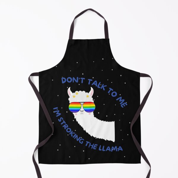 Item preview, Don't  talk to me- I'M STROKING THE LLAMA designed and sold by brodaart.