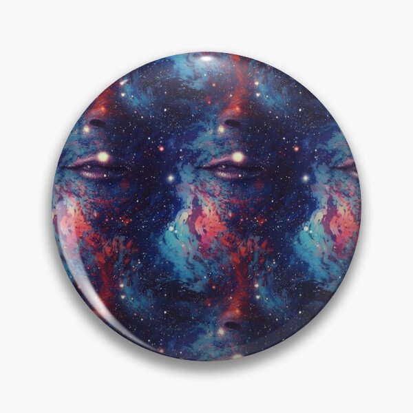 Item preview, Ornate retro style night sky with accented mouth designed and sold by SmileCatalysts.