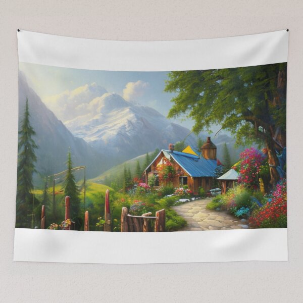 Item preview,  Mountain Haven designed and sold by HOMEDESIGNPRINT.