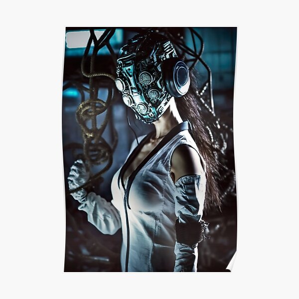 Masque Cyberpunk VI Poster