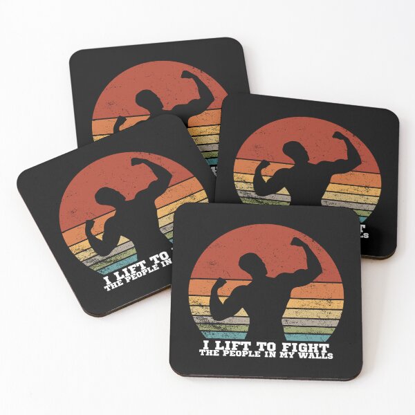 Item preview, i lift to fight the people in my walls   designed and sold by quavusua23.
