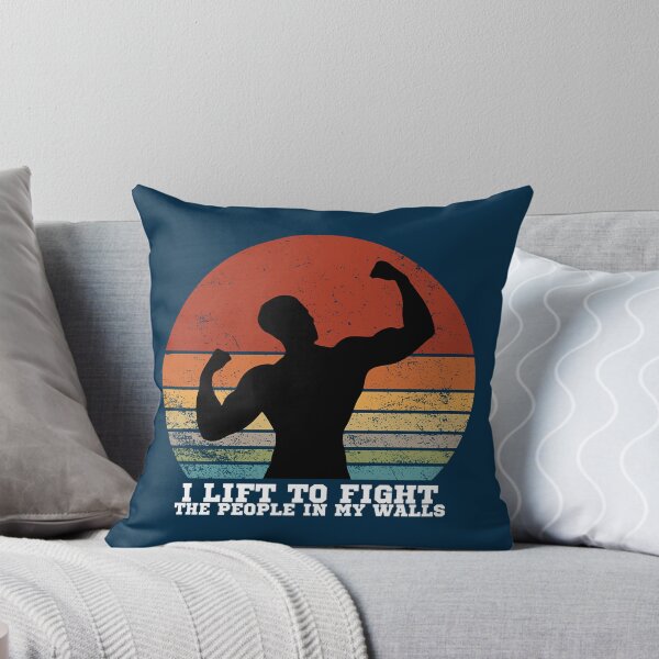 Item preview, i lift to fight the people in my walls   designed and sold by quavusua23.