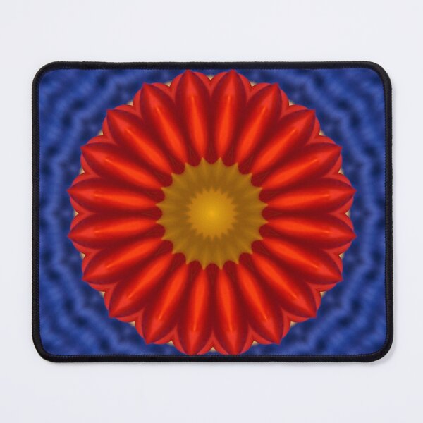 Item preview, Ente auf Blau mit Rot Kaleidoscope designed and sold by pASob-dESIGN.