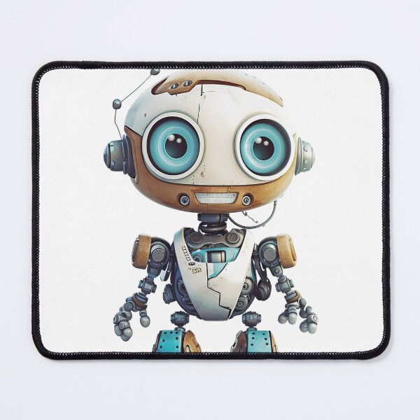 Item preview, Cute White Robot designed and sold by StudioRedKoala.