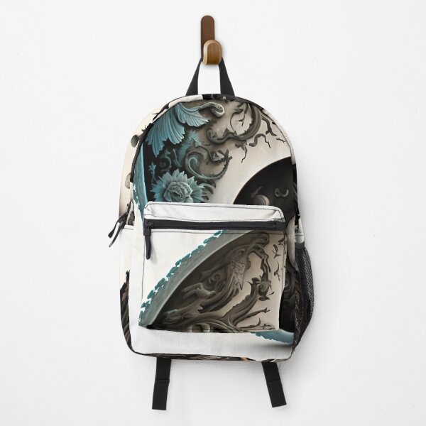 Item preview, Yin yang symbol decorated with fantasy style designed and sold by VeronicArt85.
