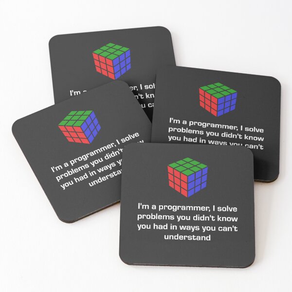 Item preview, I'm a programmer, I solve problems you didn't know you had in ways you can't understand designed and sold by Code  Monkeys.