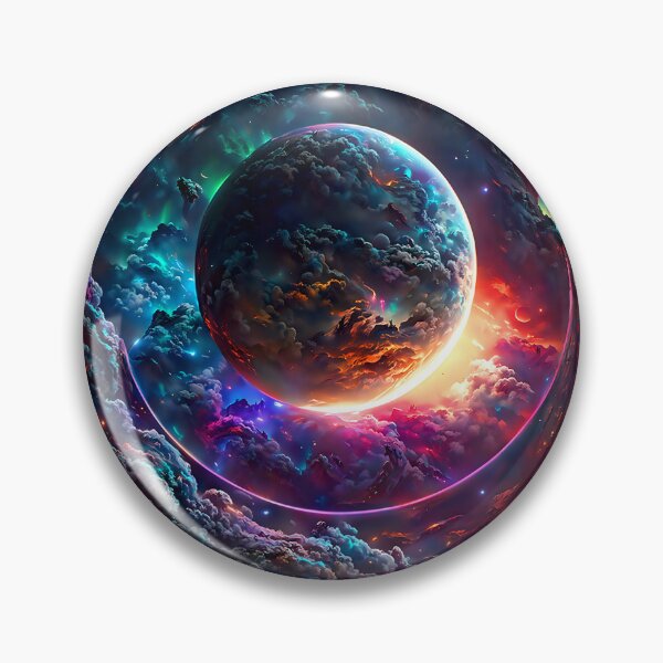 Item preview, Eroding Cosmos: A Stunning Planet Slowly Disappearing into the Vaporous Nebula designed and sold by zar4fussion.