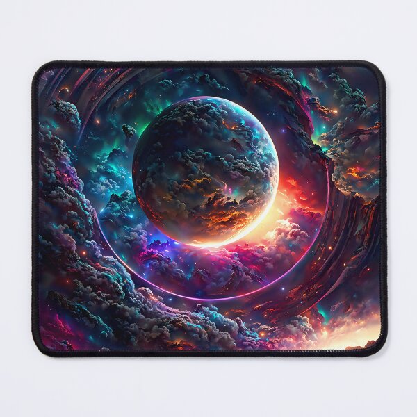 Item preview, Eroding Cosmos: A Stunning Planet Slowly Disappearing into the Vaporous Nebula designed and sold by zar4fussion.