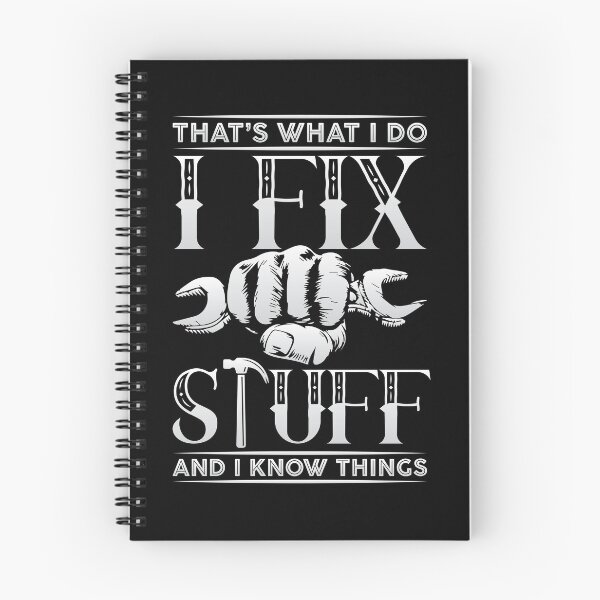 Item preview, That's What I Do I Fix Stuff And I Know Things Mechanic Gear designed and sold by DynamicDesign.
