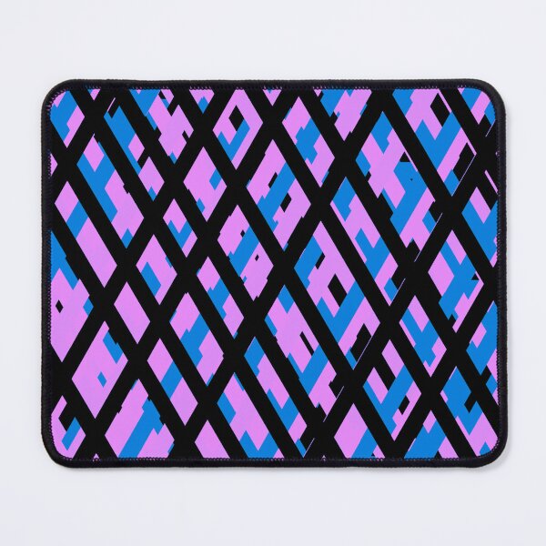 Item preview, Blue pink triangles  designed and sold by awsomepatterns.