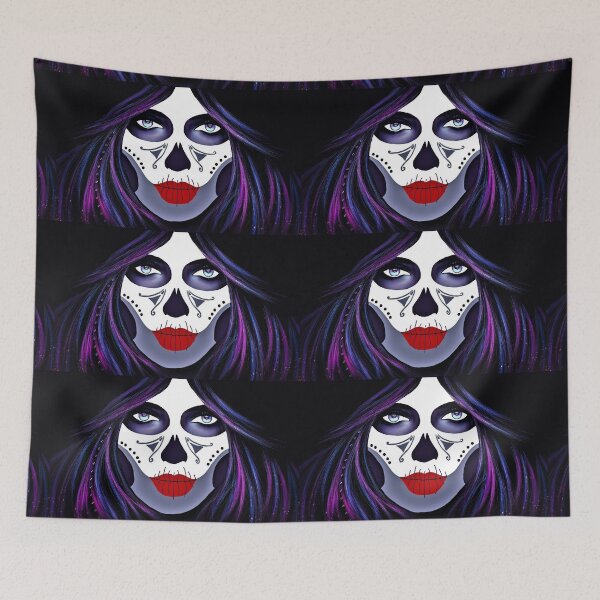 Item preview, Day of dead beauty designed and sold by BURPdesigns.