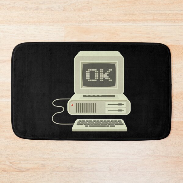 Item preview, OK Computer: Retro Computer Screen with 16 Bit Text designed and sold by hadleyfoo.