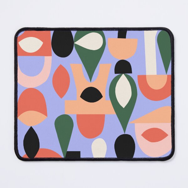 Item preview, PeriGreenPinkCoral Blast - Abstract Motif designed and sold by Huge Potato.