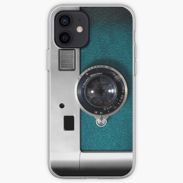 Blue camera with germany lens iPhone Soft Case