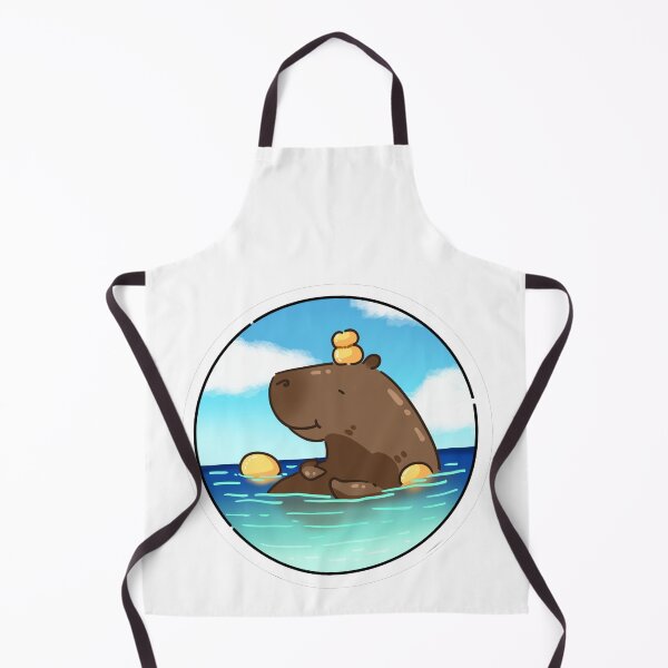 Item preview, Cute capybara. Capybara and lemons. designed and sold by MinOriCozyShop.