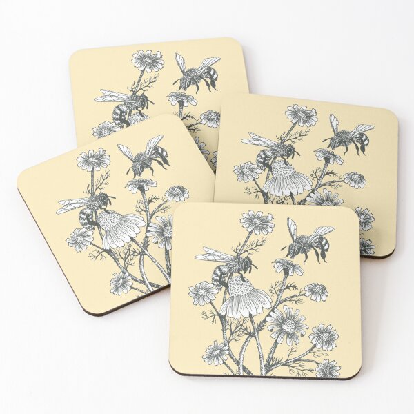 Busy Bee Coasters for Sale Redbubble