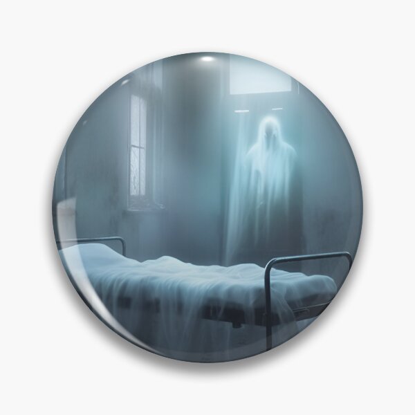 Item preview, Spine Chilling Apparition In A Psychiatric Hospital designed and sold by StickeryPickery.