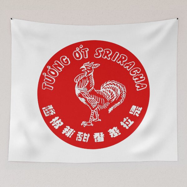 Item preview, Sriracha Sauce Rooster  designed and sold by Adjoga.