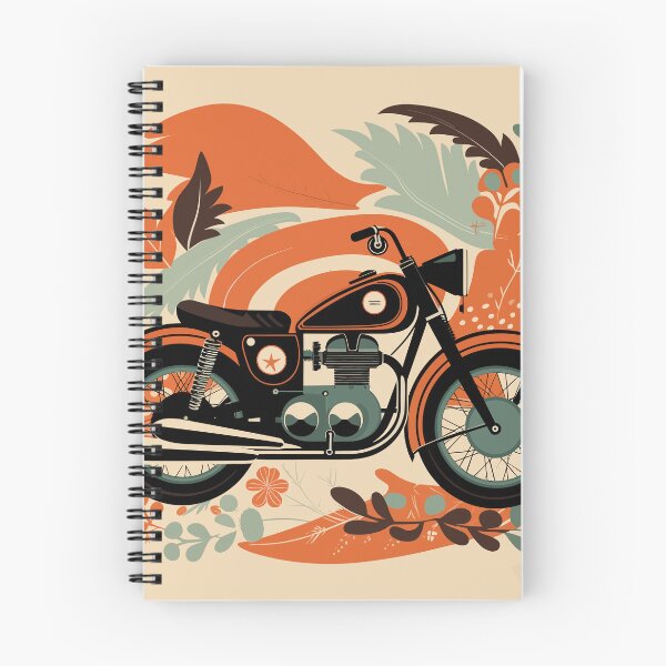Item preview, Classic motorcycle designed and sold by SleepySquirrel.