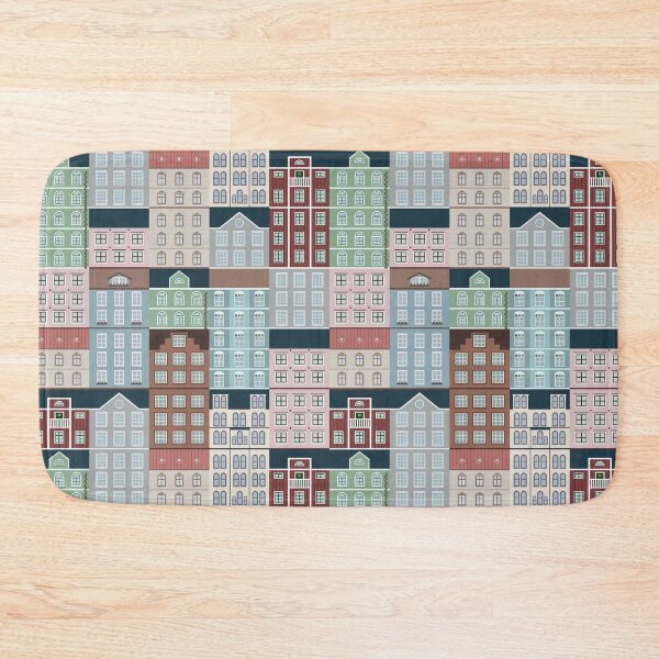 Item preview, Scandinavian houses pattern designed and sold by EngineerGoC.