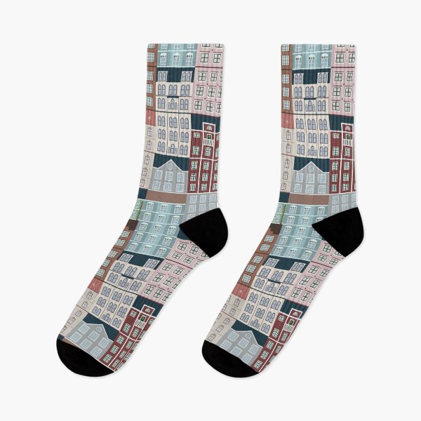 Item preview, Scandinavian houses pattern designed and sold by EngineerGoC.