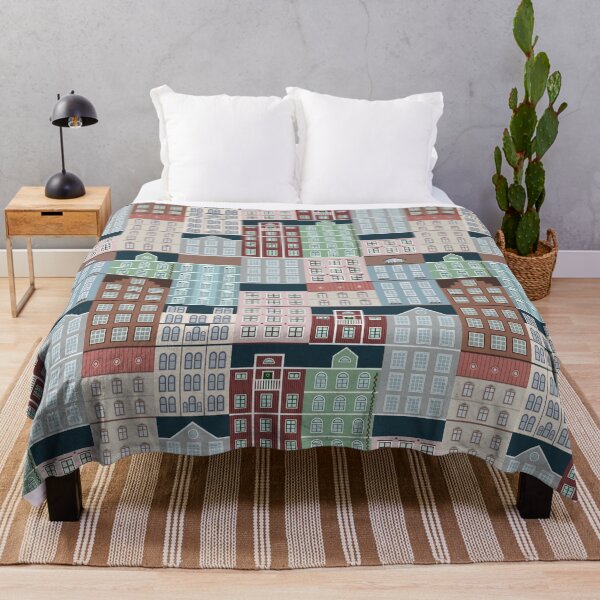 Item preview, Scandinavian houses pattern designed and sold by EngineerGoC.