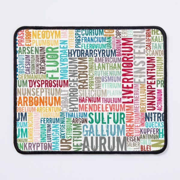 Item preview, Chemische Elemente  in Farbe... designed and sold by pASob-dESIGN.