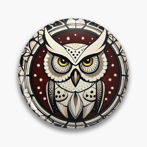 Item preview, A stylized image of a owl in a classical style designed and sold by Arnadn.