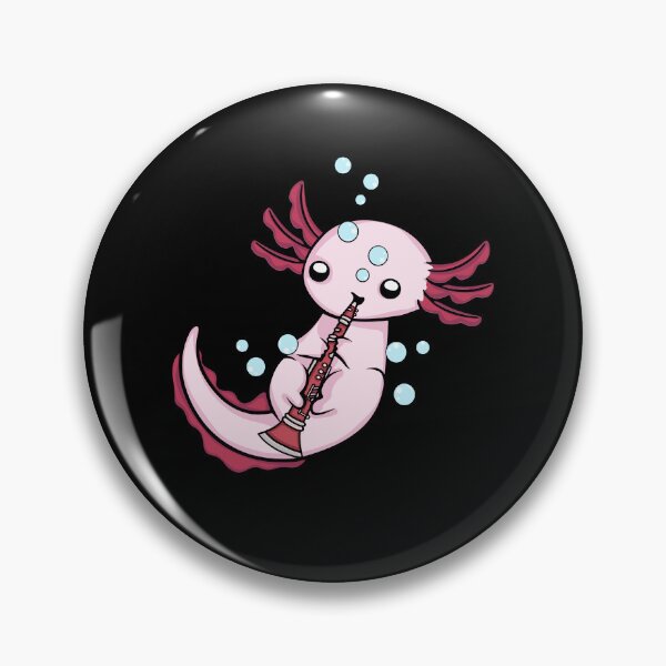 Item preview, Clarinet Player Axolotl Gift Kids Big Band Music Clarinet designed and sold by DSWShirts.