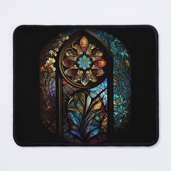 Item preview, Stained Glass Colorful designed and sold by ArtbyAiGallery.