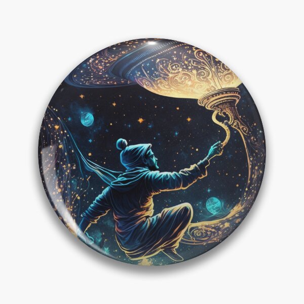 Item preview, Genie Holding A Magical Lantern designed and sold by CanvasDreamland.