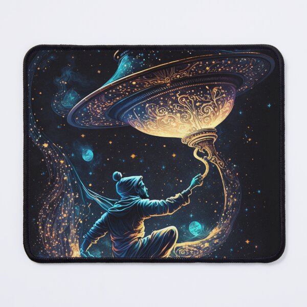 Item preview, Genie Holding A Magical Lantern designed and sold by CanvasDreamland.
